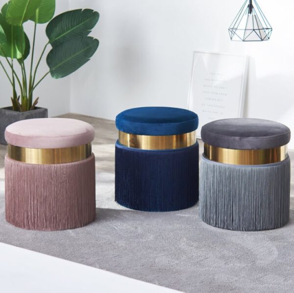 ขาย เก้าอี้เสริมสำหรับห้องรับแขก - Decorative Stool III
