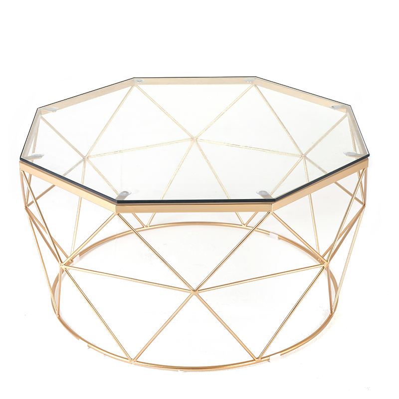 Coffee Table Gold Size M