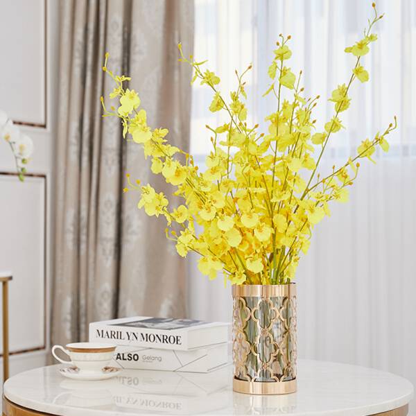 ขาย แจกันใส่ดอกไม้สำหรับตกแต่งบ้าน Golden Decorating Vase II ลดราคา
