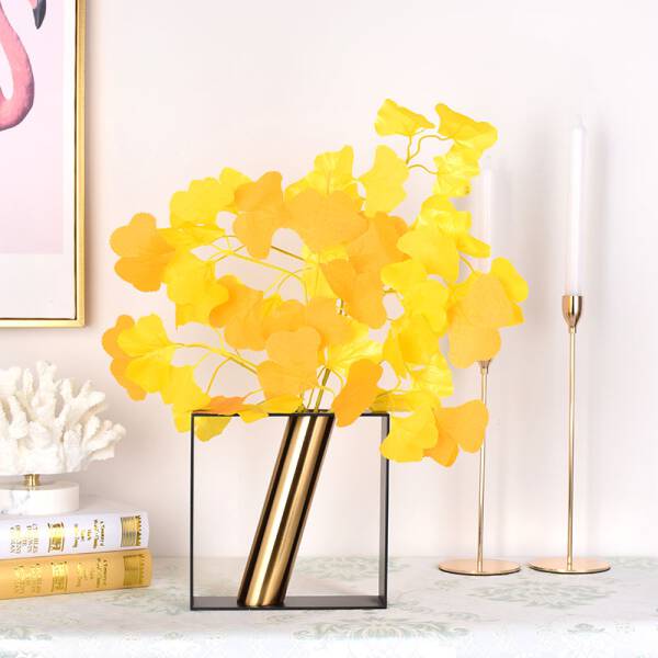 ขาย แจกันสำหรับตกแต่งบ้านรูปแบบใหม่ Golden Decorative Vase Set ลดราคาพิเศษ