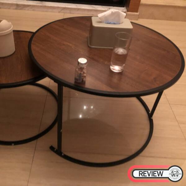 รีวิว ชุดโต๊ะกลางท็อปไม้หินอ่อน - Coffee Table Set II