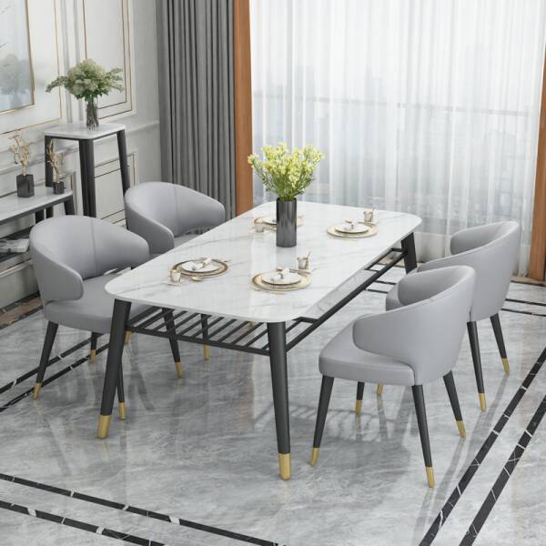 ขาย โต๊ะทานข้าวท็อปหินอ่อน Premium Dining Table ราคา