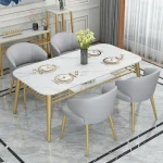 ขาย โต๊ะทานข้าวท็อปหินอ่อน Premium Dining Table ราคาพิเศษ