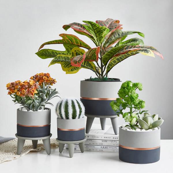 ขาย กระถางต้นไม้สำหรับตกแต่งบ้านและสวน Decor Flower Pot ลด