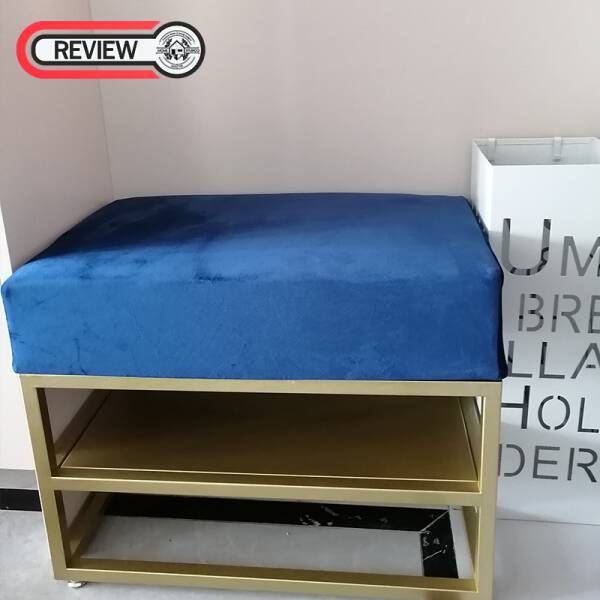 รีวิว เก้าอี้ม้านั่งยาวหุ้มกำมะหยี่สำหรับแต่งบ้าน