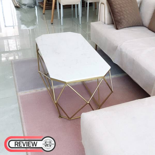 รีวิว โต๊ะกลางท็อปหินอ่อนสองชั้น - Two Layers Coffee Table