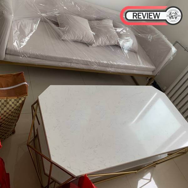 รีวิว โต๊ะกลางท็อปหินอ่อนสองชั้น - Two Layers Coffee Table