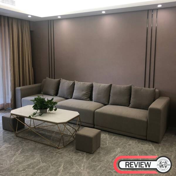 รีวิว โต๊ะกลางท็อปหินอ่อนสองชั้น - Two Layers Coffee Table