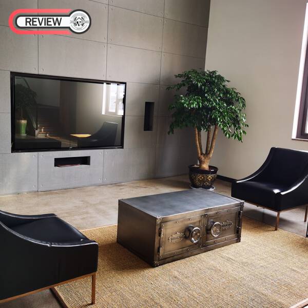 รีวิว โต๊ะกลางตู้เซฟสไตล์ลอฟท์อินดัสเทรียล - Safe Coffee Table