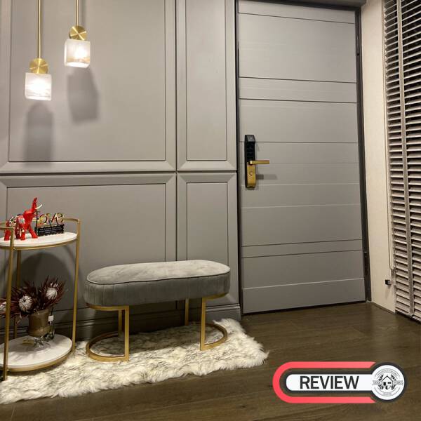 รีวิว ม้านั่งยาวสำหรับตกแต่งบ้านหุ้มกำมะหยี่สไตล์พรีเมี่ยม