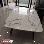 รีวิว โต๊ะกลางท็อปหินอ่อนห้องรับแขก - Premium Marble Coffee Table