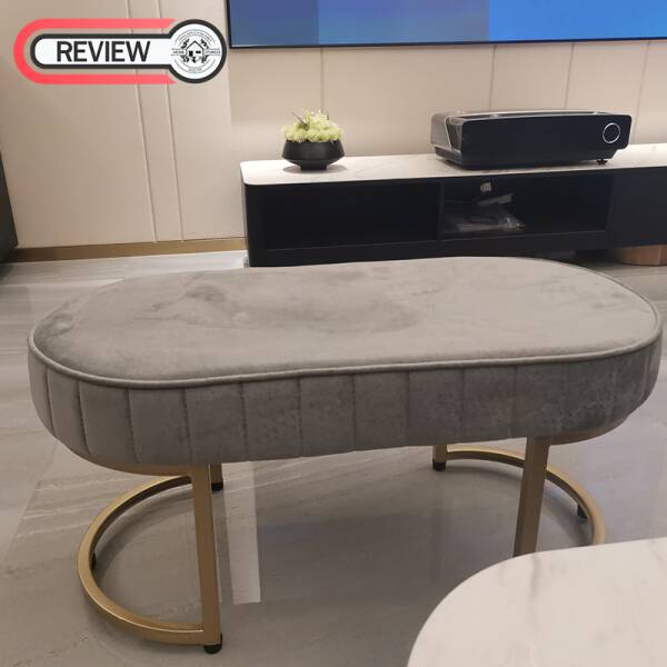 รีวิว ม้านั่งยาวสำหรับตกแต่งบ้านหุ้มกำมะหยี่สไตล์พรีเมี่ยม