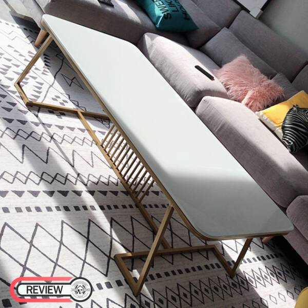 รีวิว โต๊ะกลางท็อปหินอ่อนสำหรับห้องรับแขก - Nordic Coffee Table II