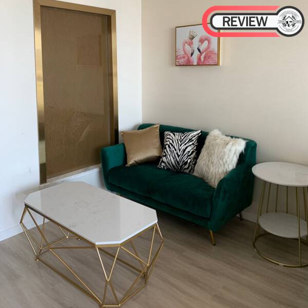 รีวิว โต๊ะกลางท็อปหินอ่อนสองชั้น - Two Layers Coffee Table