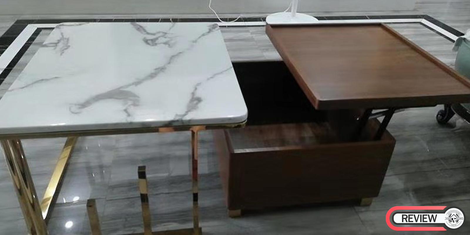 รีวิว ชุดโต๊ะกลางอเนกประสงค์ - Multi-Functional Coffee Table