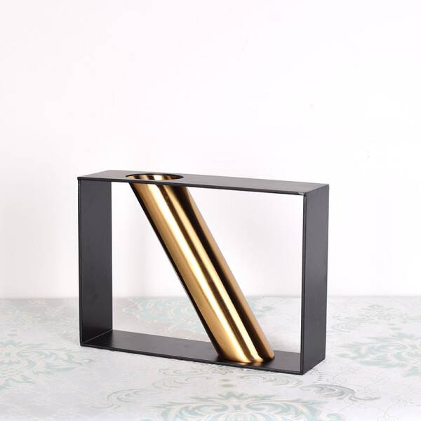 ขาย แจกันสำหรับตกแต่งบ้านรูปแบบใหม่ Golden Decorative Vase Set ราคา