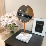 ขาย กระจกตกแต่งบ้านลายหินอ่อน Marble Table Mirror ลดพิเศษ