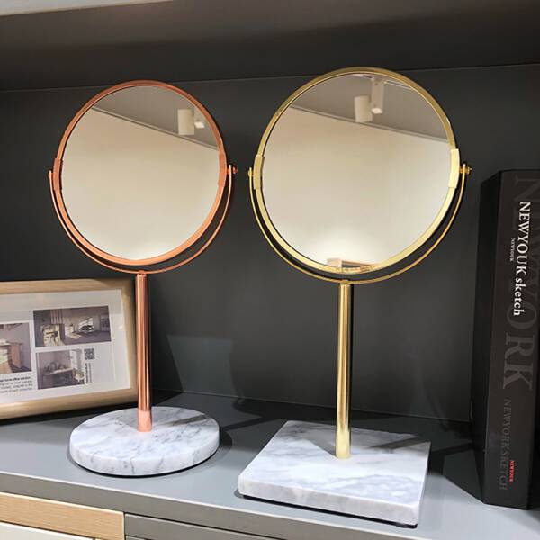 ขาย กระจกตกแต่งบ้านลายหินอ่อน Marble Table Mirror