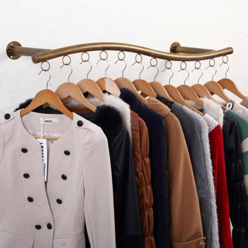 ราวแขวนเสื้อผ้าติดผนัง - Wall Clothes Hanger - HomeStudio
