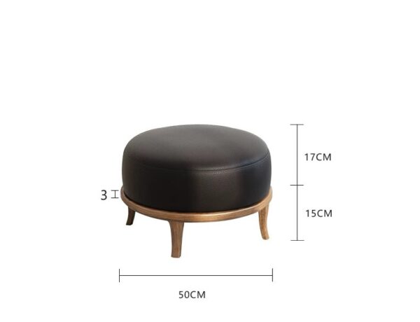 ขนาด Minimal Stool ม้านั่งสไตล์มินิมอล แบบวงกลม