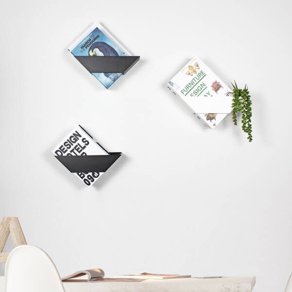 ขาย ชั้นวางหนังสือติดผนัง Minimal Wall Book Shelf พิเศษ ราคา