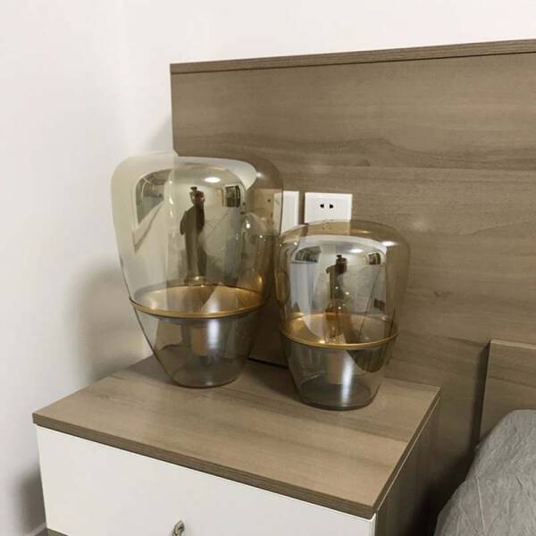 ขาย โคมไฟแก้วสำหรับตกแต่งบ้าน Glass Lamp พิเศษราคา