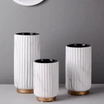 ขาย แจกันกระถางต้นไม้สำหรับตกแต่งบ้าน Luxury Ceramic Vase ราคาพิเศษ