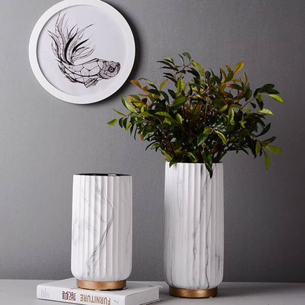 ขาย แจกันกระถางต้นไม้สำหรับตกแต่งบ้าน Luxury Ceramic Vase ราคา