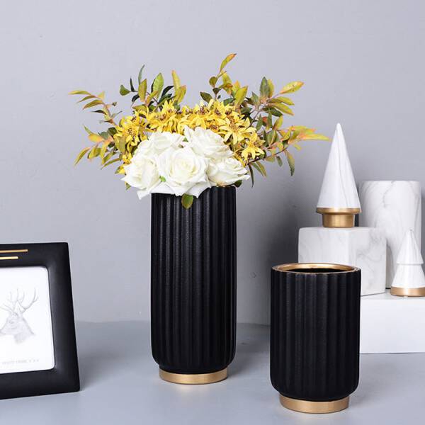 ขาย แจกันกระถางต้นไม้สำหรับตกแต่งบ้าน Luxury Ceramic Vase ราคาพิเศษ