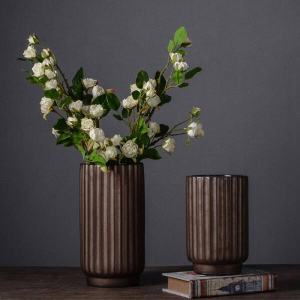 ขาย แจกันกระถางต้นไม้สำหรับตกแต่งบ้าน Luxury Ceramic Vase พิเศษ ราคา ลด