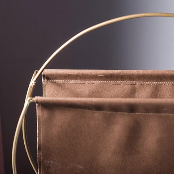 ขาย ชั้นวางหนังสือสำหรับตกแต่งบ้าน Leather Book Shelf