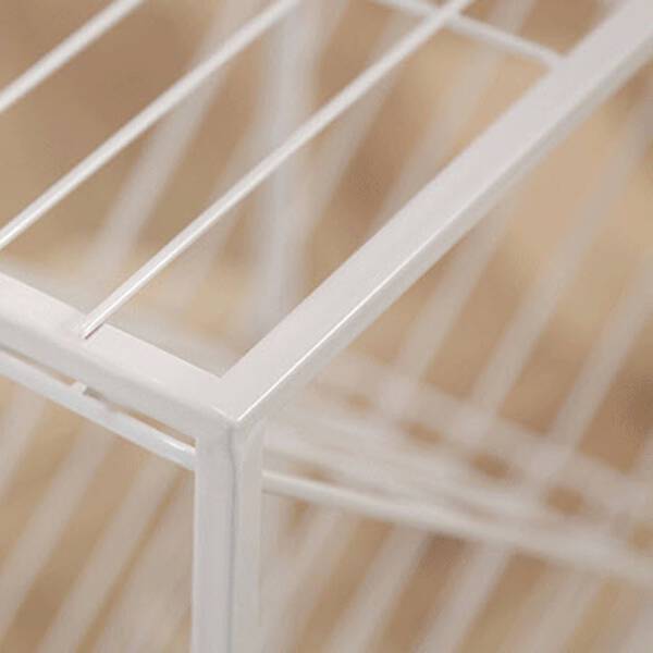 ขาย ชั้นวางหนังสือสำหรับตกแต่งบ้าน White Iron Book Shelf ลด พิเศษ