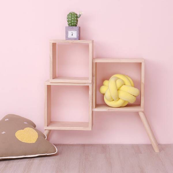 ขาย ชั้นวางของไม้อเนกประสงค์ Wooden Decorative Shelf พิเศษ