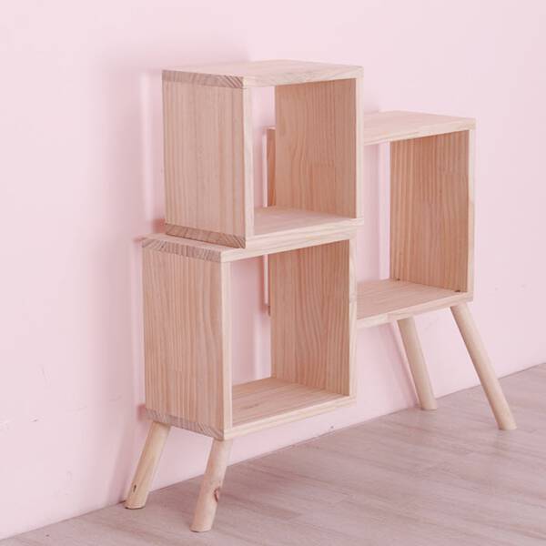 ขาย ชั้นวางของไม้อเนกประสงค์ Wooden Decorative Shelf ราคา