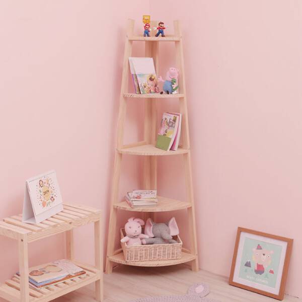 ขาย ชั้นวางของไม้อเนกประสงค์ Wooden Shelf ลดราคา