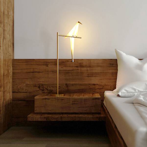 ขาย โคมไฟหัวเตียงสำหรับตกแต่งห้อง Bird Table Lamp ราคา ลด