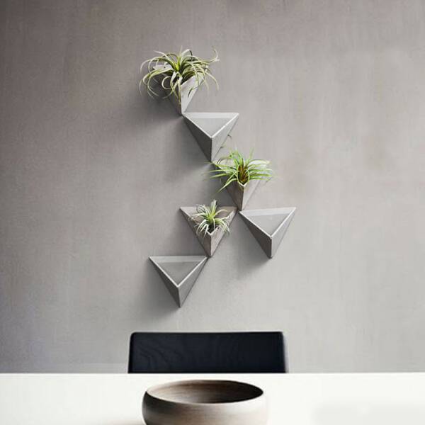 ขาย ชุดประถางต้นไม้ติดผนัง Triangle Garden Hanger ลด พิเศษ