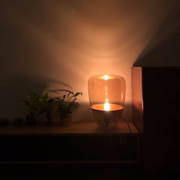 ขาย โคมไฟแก้วสำหรับตกแต่งบ้าน Glass Lamp ลดราคา