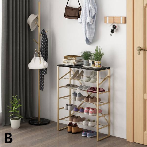 ขาย ชั้นวางรองเท้าหินอ่อน Marble Shoes Rack ลดราคา