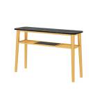 โต๊ะ ไซด์บอร์ด ท็อปหินอ่อน สไตล์พรีเมี่ยม ท็อปหินสีดำ โครงขาสีทอง