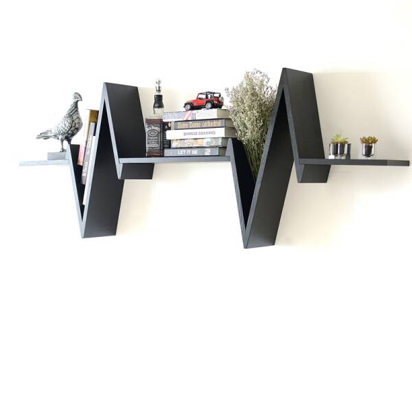 ขาย ชั้นวางหนังสือติดผนัง Heart Rate Wall Hanger ลด