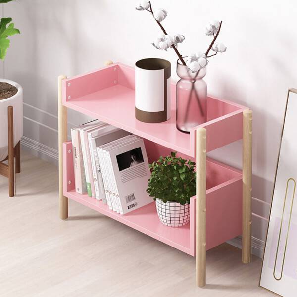 ขาย ชั้นวางของไม้ Multi-layer Wooden Storage ลดราคา