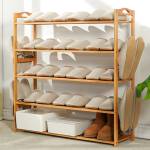 ขาย ชั้นวางรองเท้าไม้ไผ่ Bamboo Shoes Rack ลด ราคาพิเศษ