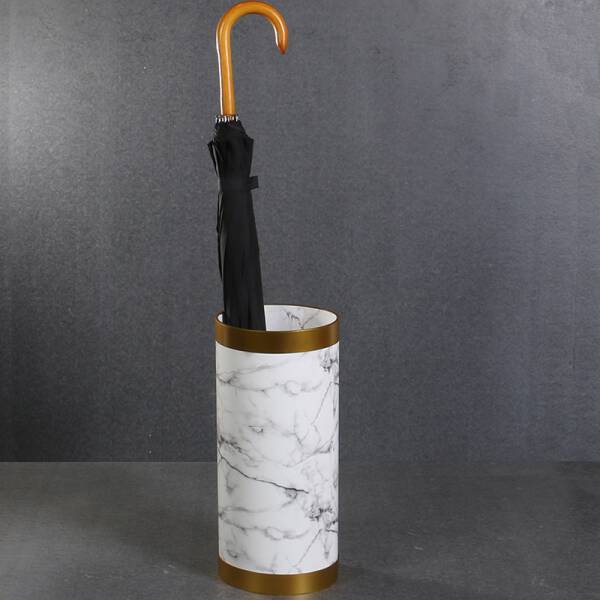 ขาย ที่วางร่มในบ้านลายหินอ่อน Marble Umbrella Holder II ราคาลด