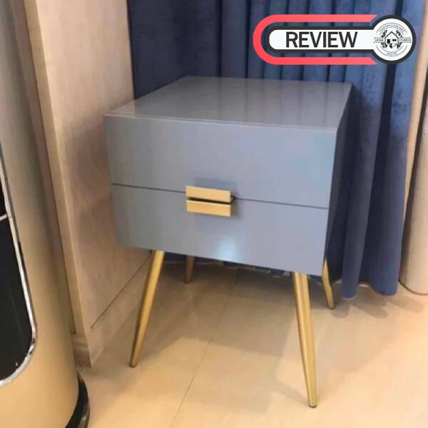 รีวิว โต๊ะข้างเตียง โต๊ะข้างโซฟา พร้อมลิ้นชักสำหรับตกแต่งบ้าน