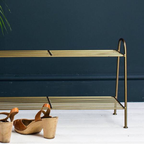 ขาย ชั้นวางรองเท้าเหล็ก Golden Shoes Rack