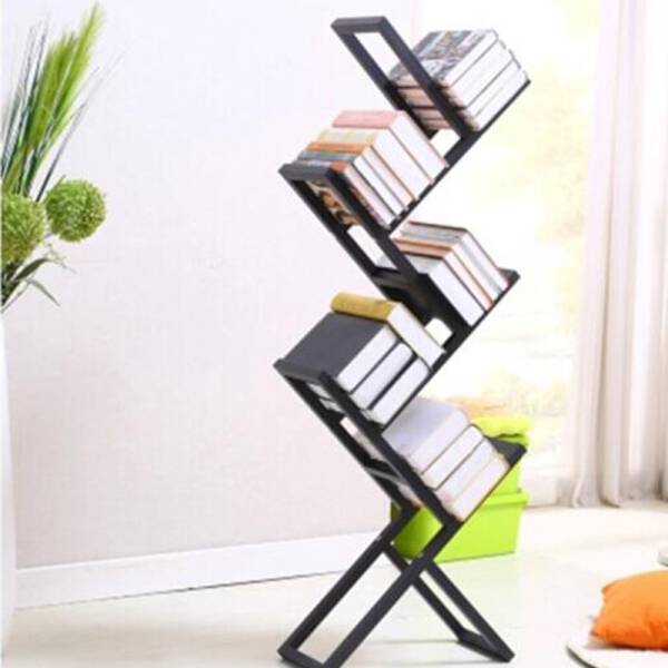 ขาย ชั้นเก็บหนังสือตั้งพื้นโครงเหล็ก Metal Book Shelf ราคา
