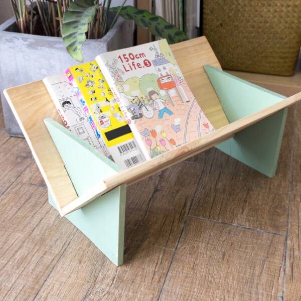 ขาย ชั้นเก็บหนังสือบนโต๊ะ Creative Design Table Book Shelf ราคา ลด