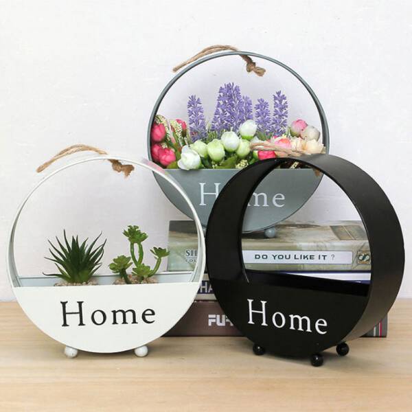 ขาย กระถางต้นไม้ทรงกลม HOME Flower Pot Hanger ลดราคา