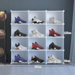 ขาย กล่องใส่รองเท้าพลาสติก Transparent Shoes Rack พิเศษ